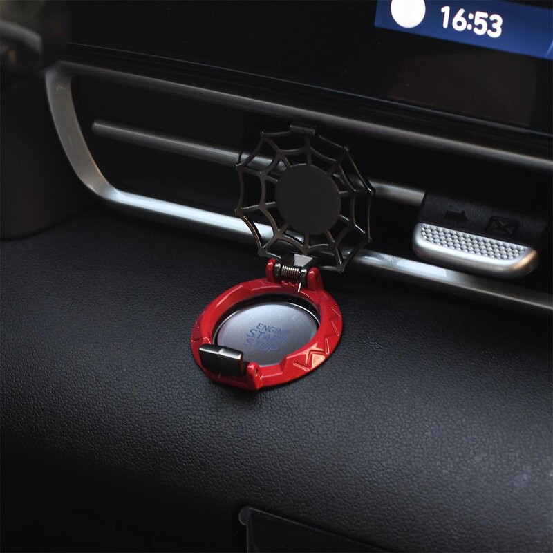 Start Decoration Ring Manufacturer - Spider Man One Click Car Ignition Trim
