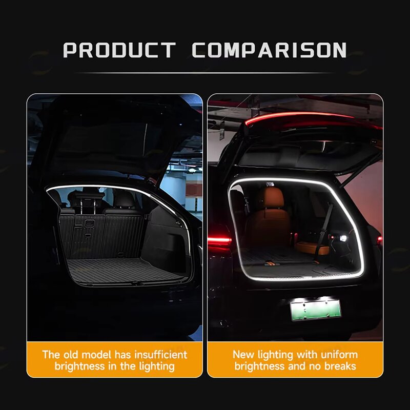 Trunk Light Strip Manufacturer - 5M LED Cigar Magnetic Induction Waterproof Car