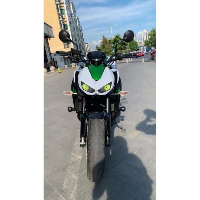 Motorcycle Sticker Manufacturer - Headlight Guard Film for Kawasaki Z1000 2014-2016