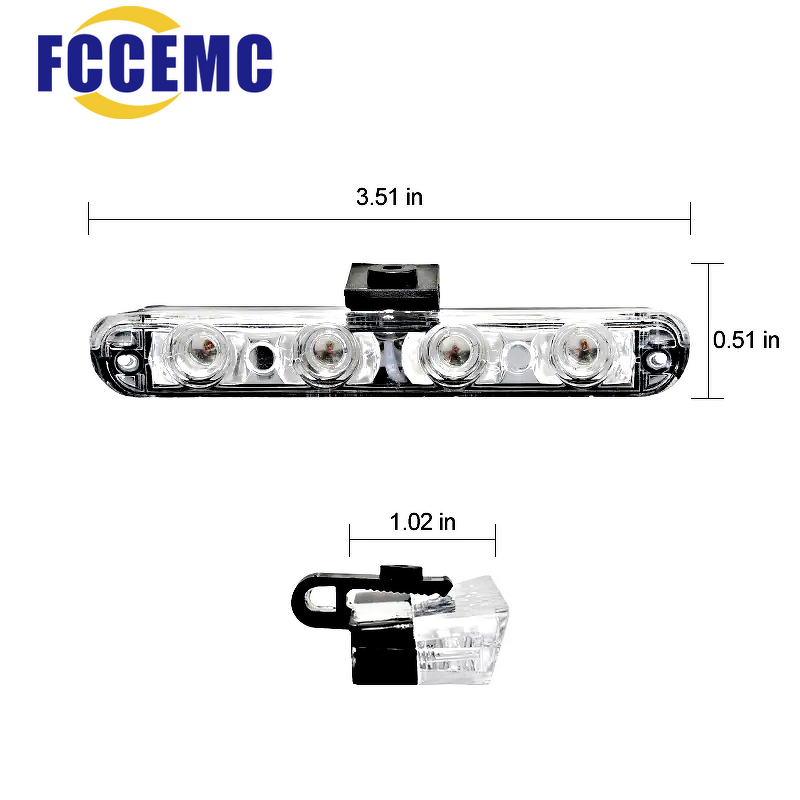 Strobe Warning Light Manufacturer - 12V Red Blue LED Car Wireless Remote Control