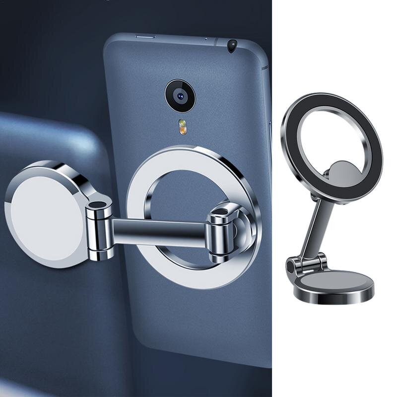 Phone Holder Manufacturer - 360° Rotating Magnetic Foldable Universal Car Mount