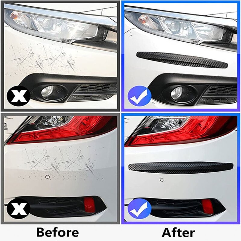 Bumper Protector Manufacturer - 2Pcs Multi-Color Self-Adhesive Anti-Scratch Car