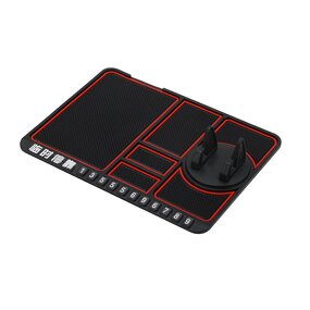 Anti-Slip Mat Manufacturer - Multi-Functional Silicone Car Dashboard Phone Holder