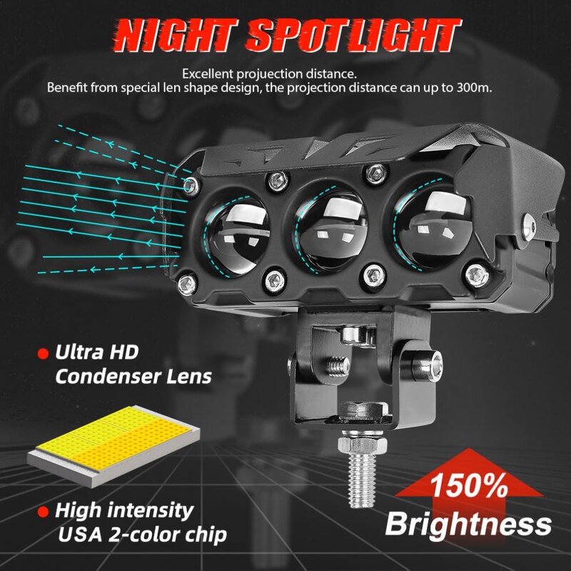 LED Headlight Bulb Manufacturer - T10 H4 Canbus Fanless Super Bright Motorcycle