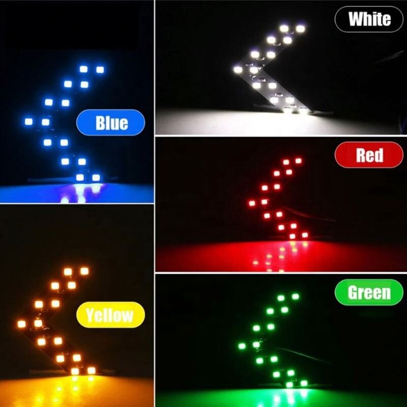Mirror Indicator Light Manufacturer - LED Arrow Panel Car Rearview Mirror Universal