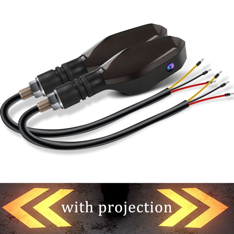 Turn Signal Light Manufacturer - 12V LED Projection for Motorbike E-bike Tricycle