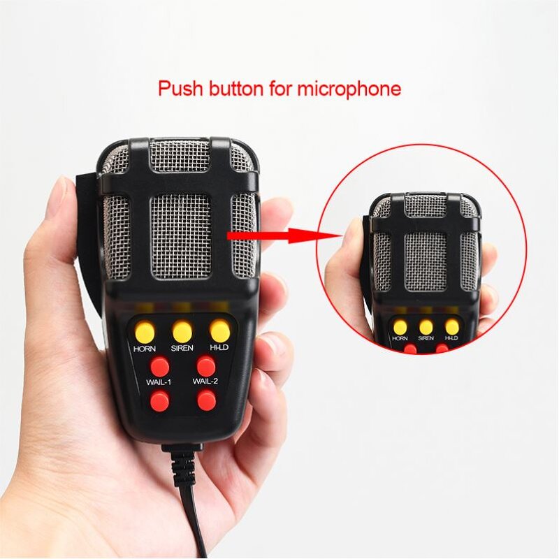 Car Horn Speaker Manufacturer - 12V Universal Warning Amplifier Exterior Accessory