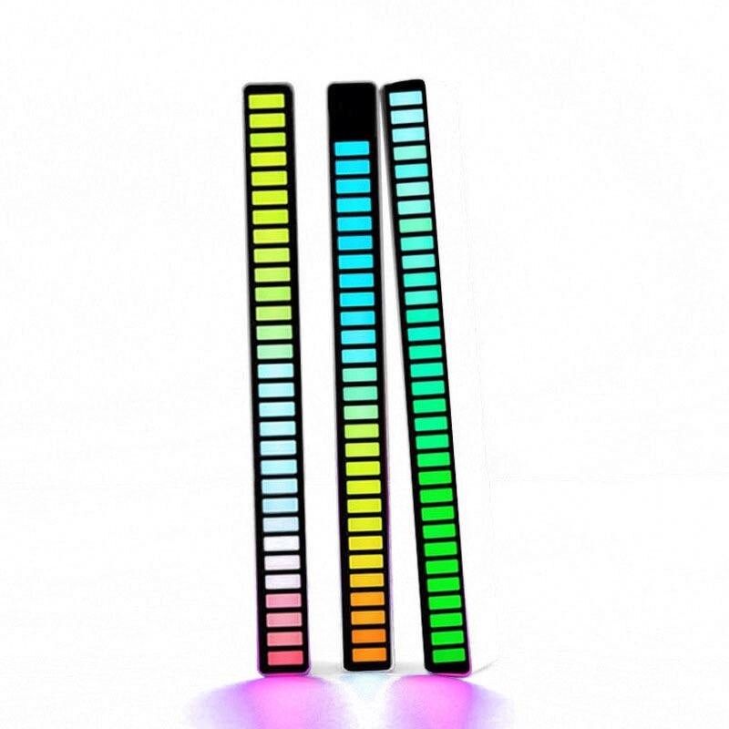RGB Sound Pickup Lamp Manufacturer - LED Music Rhythm for Car Party Esports Room