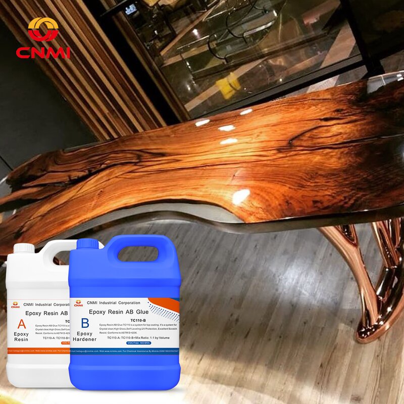 Epoxy Resin AB Glue Manufacturer - CNMI 1kg Clear for Bar Tabletop Counter Top