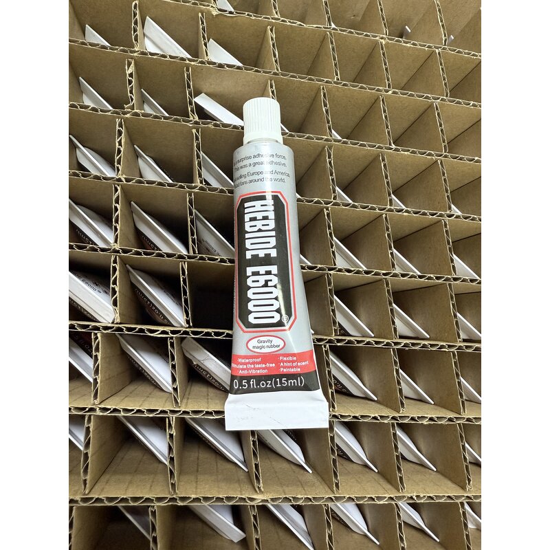 CNMI E7000 3ML Clear Precision Applicator Tip Multipurpose DIY Resin Jewelry Glue for Phone Frame Repair and Packing