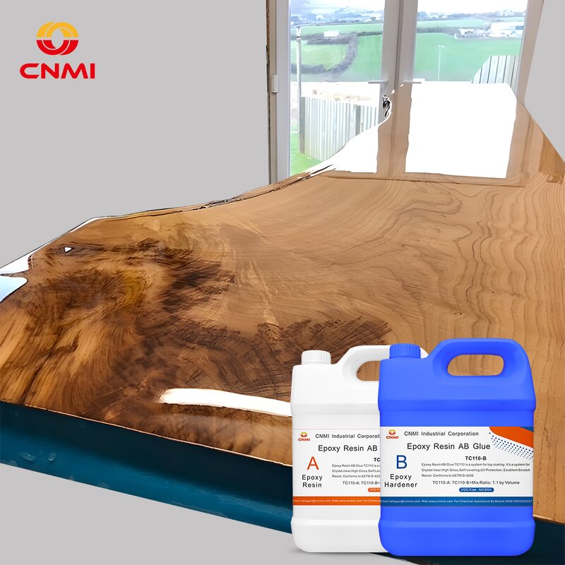 Epoxy Resin AB Glue Manufacturer - CNMI 1kg Clear for Bar Tabletop Counter Top