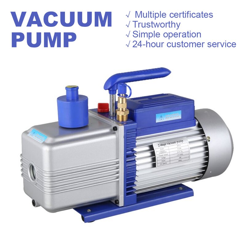 CNMI High Pumping Rate Low Pressure Oil Cooled Electric Vacuum Pump 10m/h Low Noise Energy Saving OEM for Machining 220V 1 Year