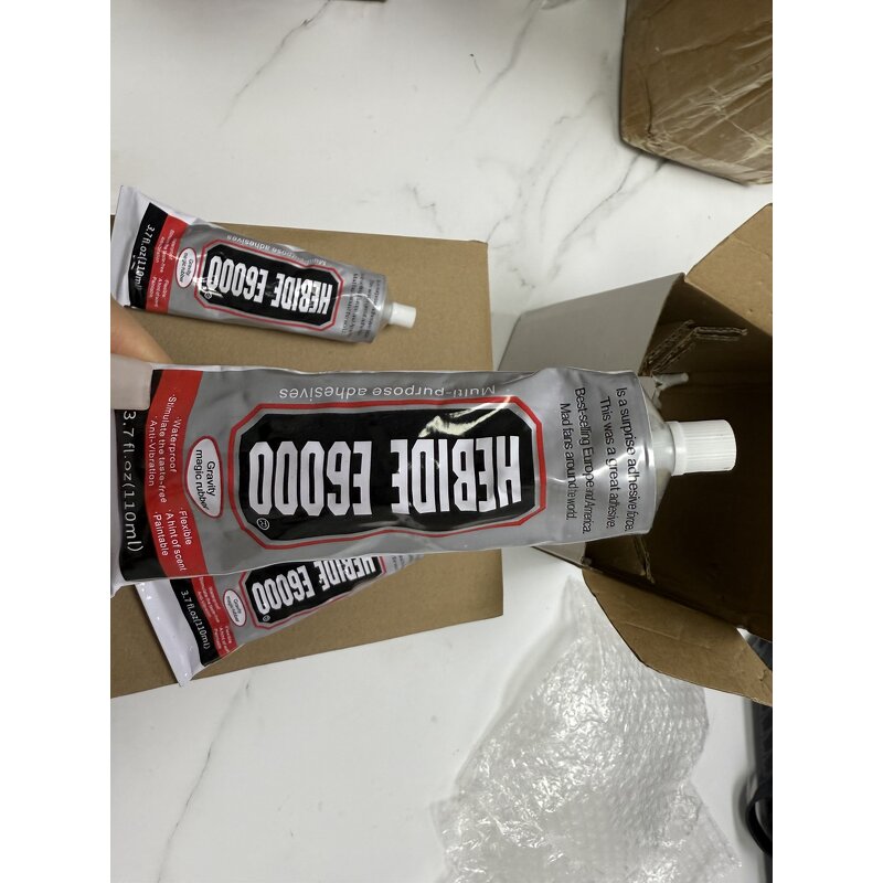 CNMI E7000 3ML Clear Precision Applicator Tip Multipurpose DIY Resin Jewelry Glue for Phone Frame Repair and Packing