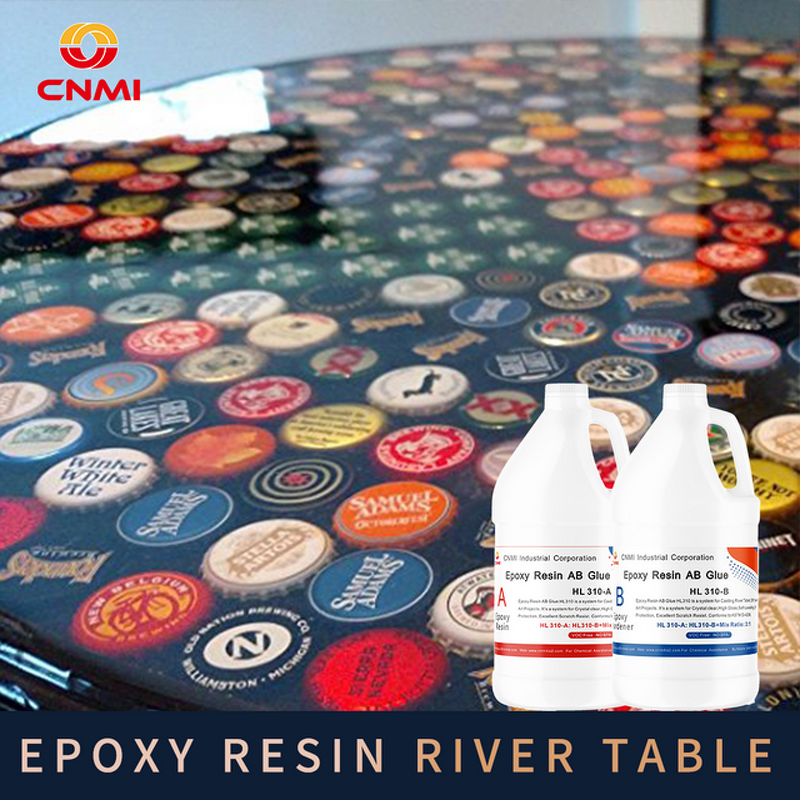Epoxy Resin Manufacturer - 100% Solid Clear Two Component for Bar Table Countertop