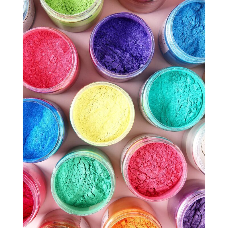 Mica Powder Manufacturer - CNMI 30 Color 150g Titanium for Slime Soap Making