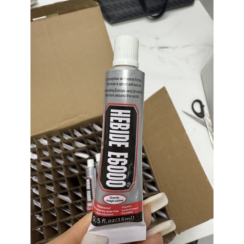 CNMI E7000 3ML Clear Precision Applicator Tip Multipurpose DIY Resin Jewelry Glue for Phone Frame Repair and Packing