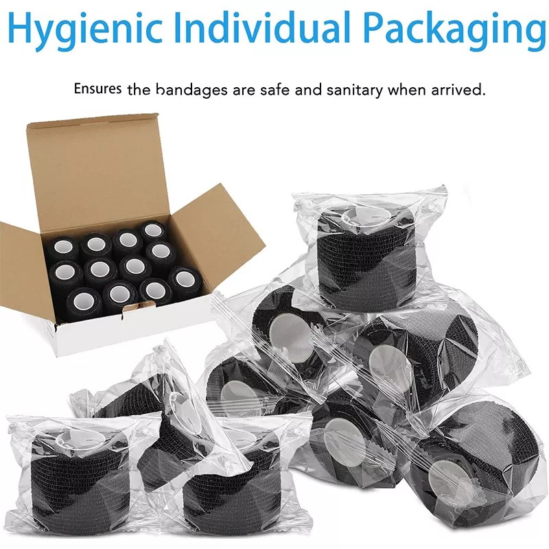 Cohesive Bandage Factory - OEM Disposable Nonwoven Self Adherent Wrap