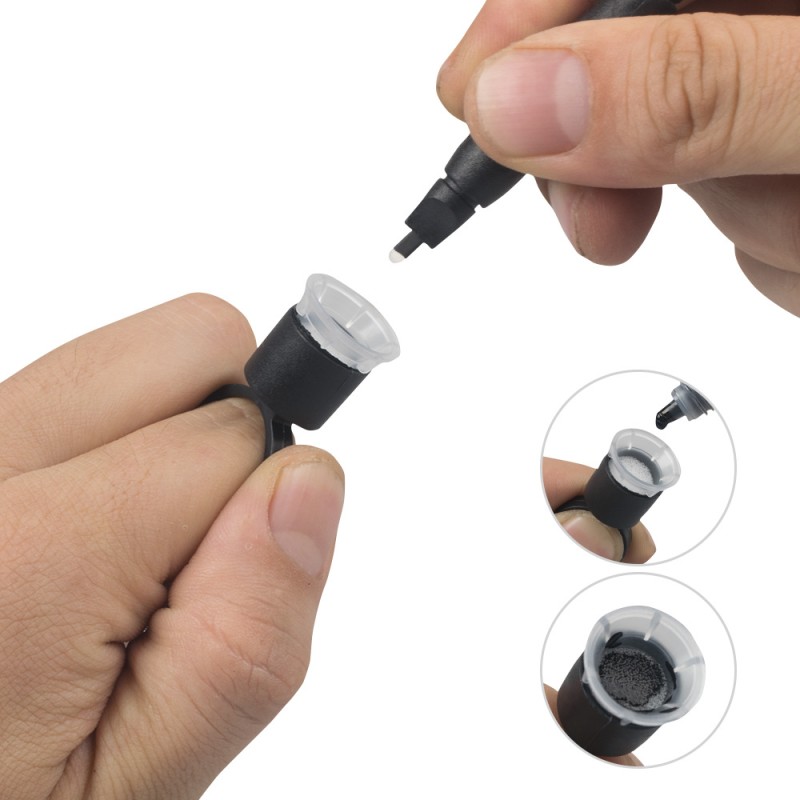 Microblading Hand Tools Manufacturer - OEM Plastic Black Disposable 12-18pin Pen