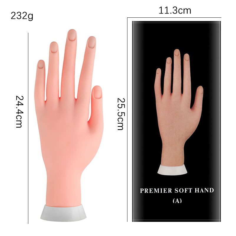 Nail Practice Model Supplier - OEM Wholesale Adjustable Fake-Hand Training