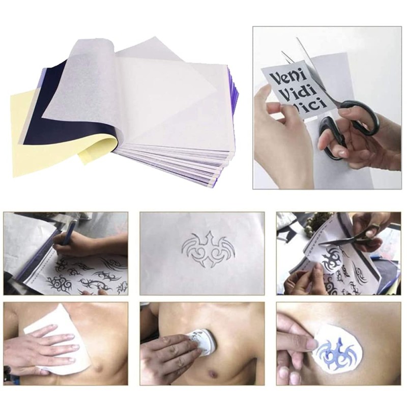 Tattoo Transfer Papers Supplier - OEM A4 Size Thermal Copier Stencil Papers