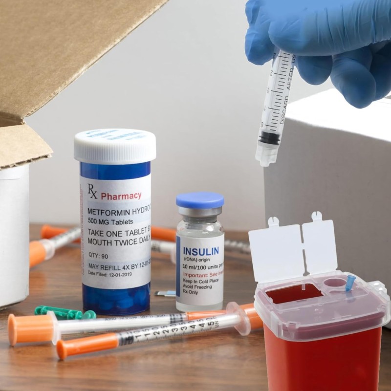 Sharps Container Manufacturer - OEM Tattoo Plastic Biohazard Disposal Box