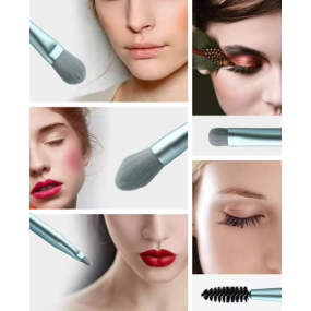 Mini Makeup Brush Set Factory - OEM Cute Professional Travel Brush Set