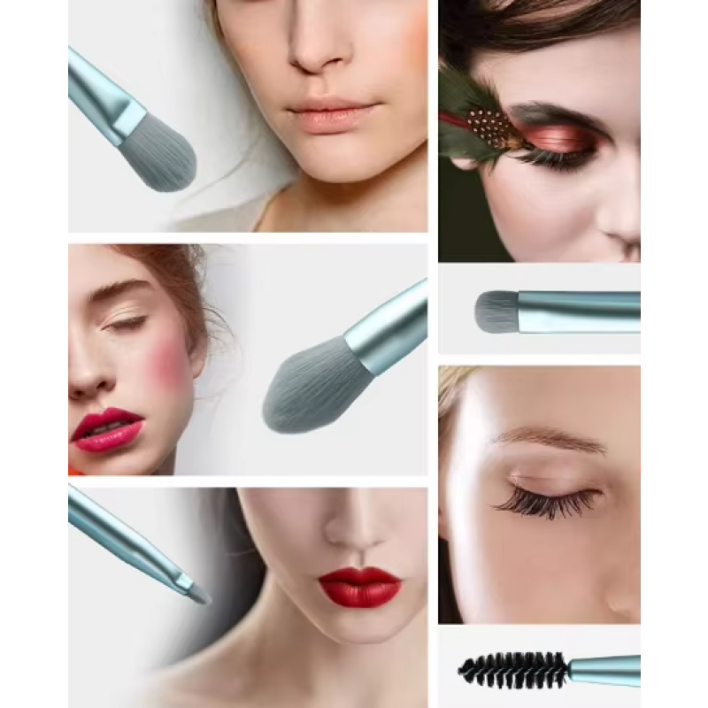 Mini Makeup Brush Set Factory - OEM Cute Professional Travel Brush Set