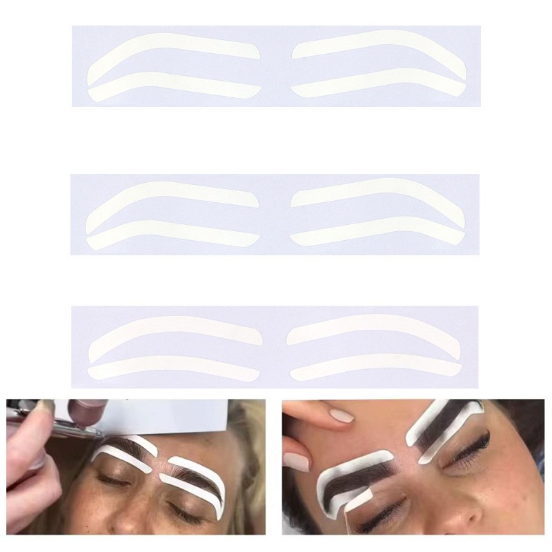Disposable Eyebrow Stencil Supplier - OEM Tint Airbrush Tape Brows Shaping