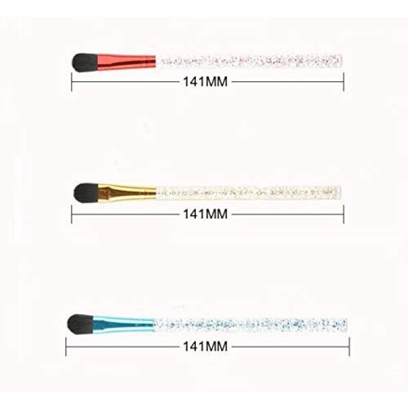 Lip Brush Supplier - OEM Aluminum Tube Acrylic Handle Sequin Brush
