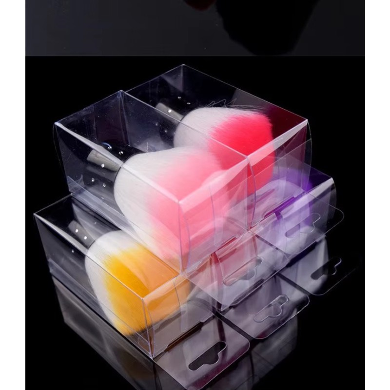 Nail Powder Brush Factory - OEM Mushroom Shaped Cleaning Soft Bristle Brush