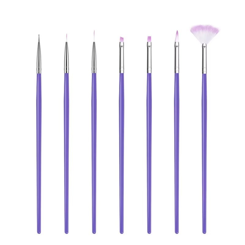 Nail Design Brush Manufacturer - OEM Liner Gel Polish 5-15pcs Brush Set