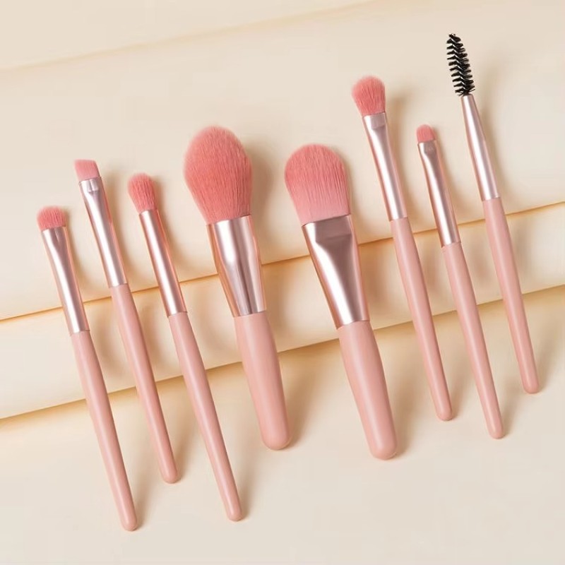 Mini Makeup Brush Set Factory - OEM Cute Professional Travel Brush Set