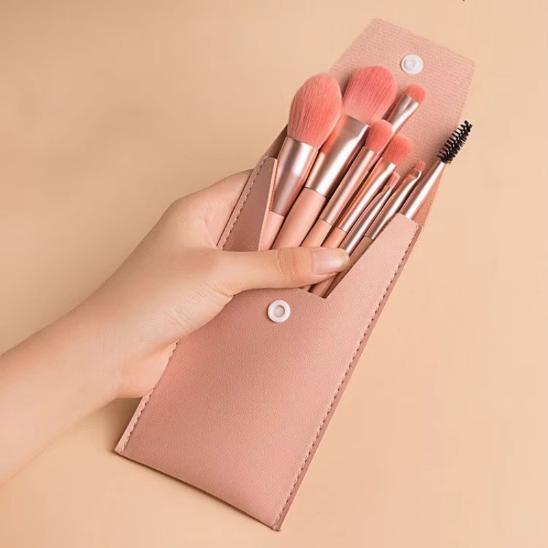 Mini Makeup Brush Set Factory - OEM Cute Professional Travel Brush Set