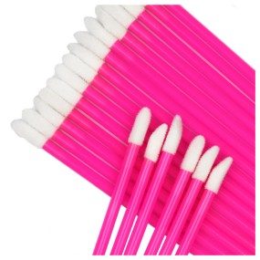 Custom Lip Brush Supplier - OEM Plastic Hollow Handle Gloss Tool Applicator