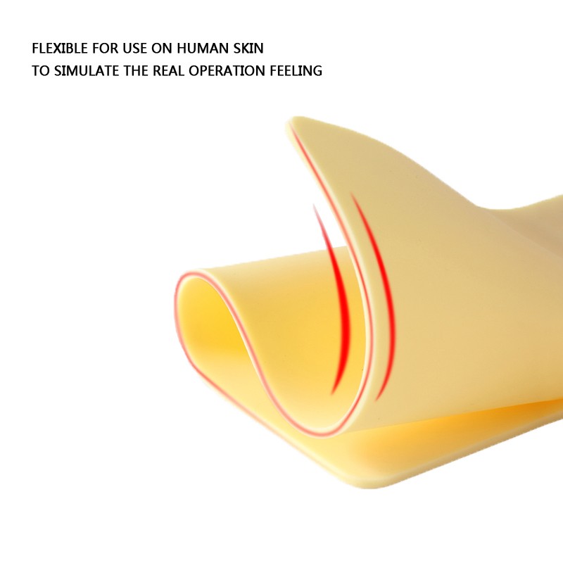 Practice Skin Supplier - OEM Double Blank Silicone Pads Training School