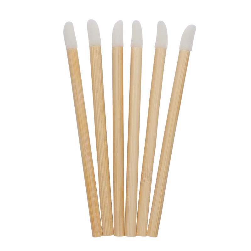 Lip Gloss Wand Manufacturer - OEM Small Disposable Bamboo Applicator Wand