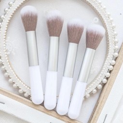 Single Makeup Brush Manufacturer - OEM Soft Vegetarian Hair Foundation Brush