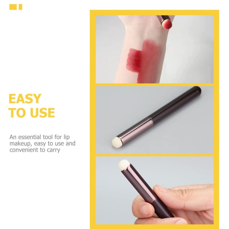 Single Lip Brush Manufacturer - OEM Portable Mini Lipstick Smudging Brush