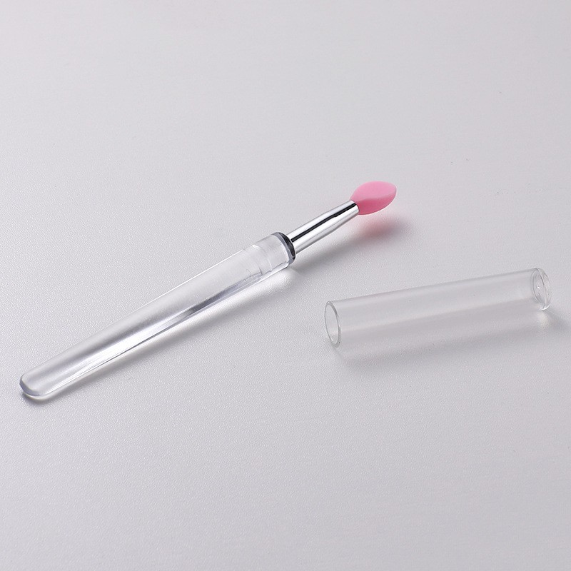 Lip Balm Applicator Supplier - OEM Silicone Lipstick Brush Makeup Tool