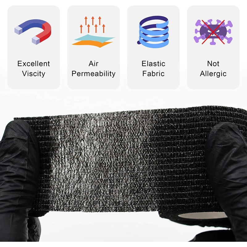 Bandage Wrap Manufacturer - OEM Self Adhesive Tattoo Grip Cover Tape