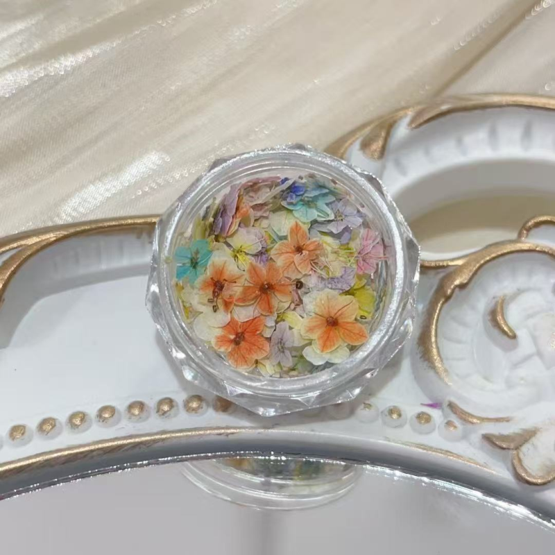 Nail Art Materials Manufacturer - OEM Floral Patterns Dried Floral Embroidery