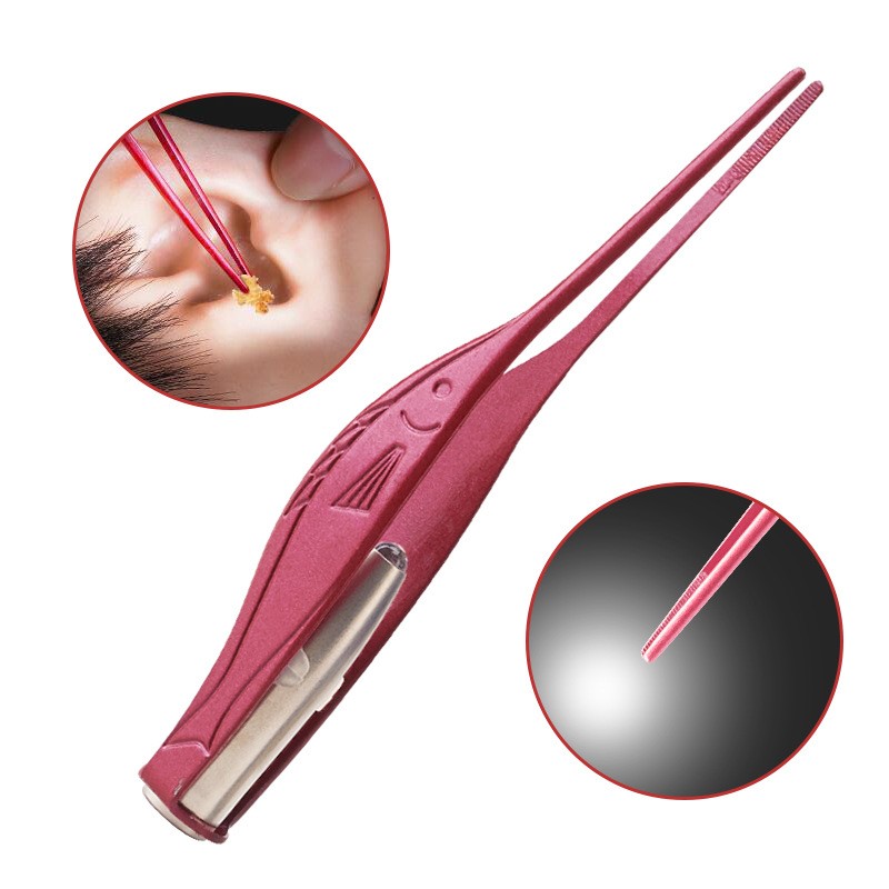 LED Earpick Supplier - OEM Flashlight Earwax Remover Curette Spoon Tool