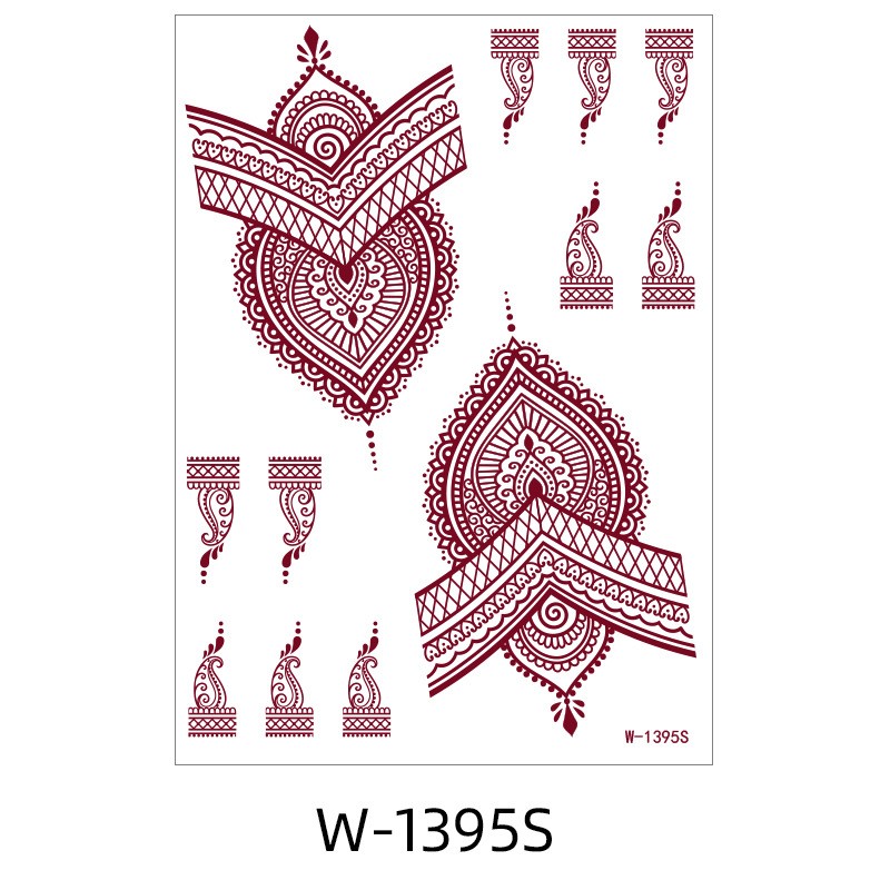 Henna Tattoo Stencils Manufacturer - OEM Indian Arabian Glitter Airbrush Tattoo