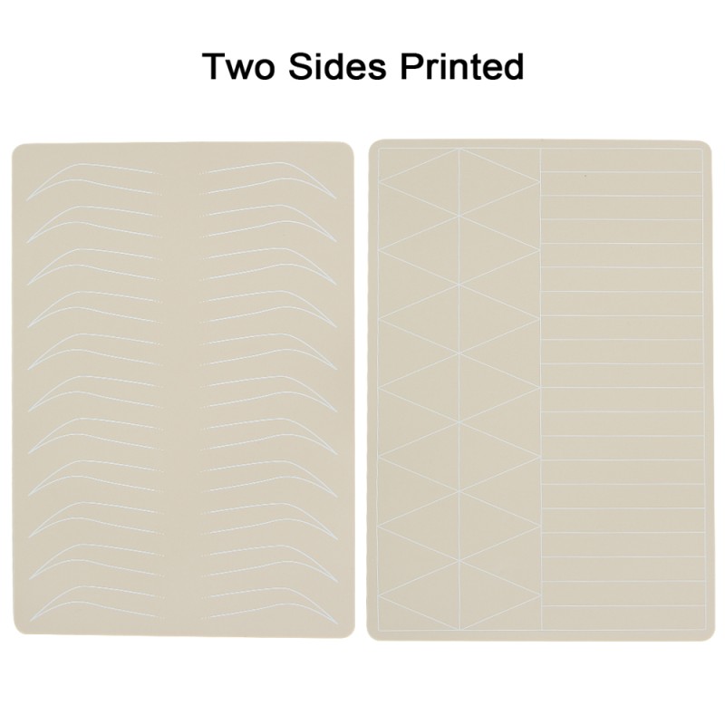 Eyebrow Practice Skin Supplier - OEM Double Side Artificial Skin for Beginner