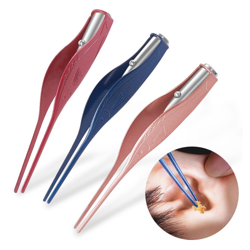 LED Earpick Supplier - OEM Flashlight Earwax Remover Curette Spoon Tool