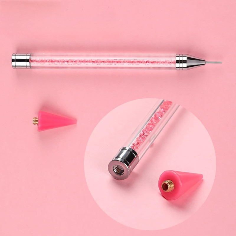 Nail Rhinestones Tool Manufacturer - OEM Replaceable Wax Head Acrylic Pen