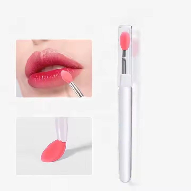 Silicone Lip Brush Manufacturer - OEM Portable Lip Mask Balm with Lid