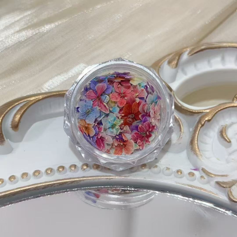 Nail Art Materials Manufacturer - OEM Floral Patterns Dried Floral Embroidery