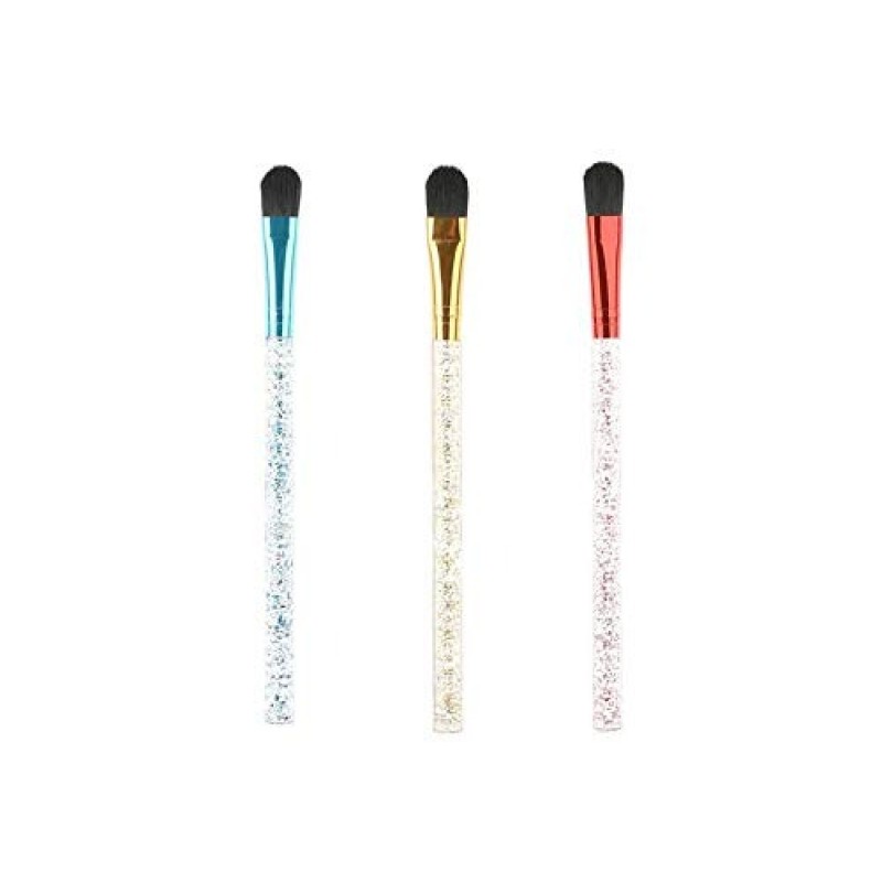Lip Brush Supplier - OEM Aluminum Tube Acrylic Handle Sequin Brush