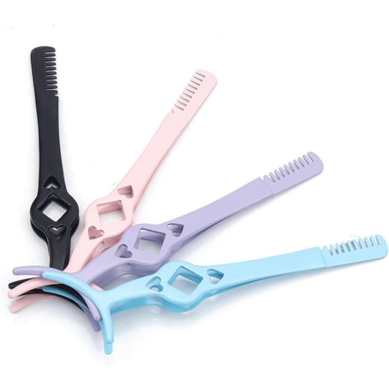 Eyelash Tweezers Supplier - OEM Stainless Steel Applicator Comb Beauty Tools